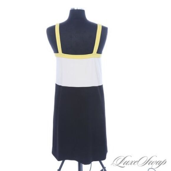 DKNY Donna Karan Color Block Sleeveless Dress. Size 8 - Picture 2 of 6